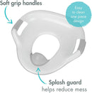Soft Grip Potty Training Toilet Seat - Gray