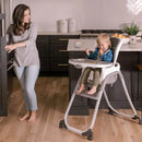 SmartClean Trio Elite 3-in-1 Convertible Baby High Chair - Slate