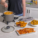 Electric Deep Fryer - Multi-Cooker with Non-Stick Feature
