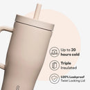 Insulated Tumbler with Handle - Desert