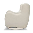Solstice Swivel Glider - Ivory Boucle w/Ivory Wood Base