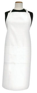 Ritz 2 pocket White Cotton Solid Apron, Pack of 3