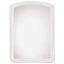 Erias 22 in. H X 16 in. W White Plastic Wall Mirror, Pack of 6