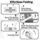 Collapsible Baby Bathtub for Infants and Toddlers - Gray
