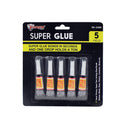 Max Force Household Super Glue 5 pk, Pack of 24