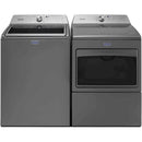 Maytag – 4.7 Cu. Ft. 11-Cycle High-Efficiency Top-Loading Washer – Metallic slate