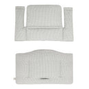 Tripp Trapp High Chair and Cushion with Tray - Black with Nordic Grey