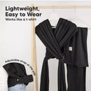 Baby Wrap Carrier, Adjustable Baby Carrier, Baby Sling, Newborn, Infant, Toddler 7-44lbs - Midnight