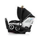 Gold Shyft DualRide with Carryall Storage Infant Car Seat and Stroller Combo - Onyx Black