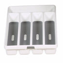 Madesmart 2 in. H X 11 in. W X 13 in. D Plastic Silverware Tray