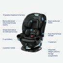 Turn2Me 3-In-1 Convertible Car Seat - Grey/Black