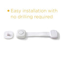 OutSmart Multi-Use Lock - White- 4pk