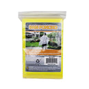 IIT Yellow Polyethylene Rain Poncho One Size Fits All, Pack of 36