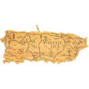 Puerto Rico Destination Bamboo Serving and Cutting Board