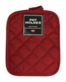 Ritz Solid Paprika Cotton Pot Holder, Pack of 6