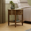 Liberty Assembled Nightstand - Natural Walnut