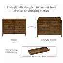 Sprout 6-Drawer Double Dresser - Natural Walnut