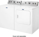 Maytag – 3.8 Cu. Ft. High Efficiency Top Load Washer with PowerWash Agitator – White