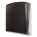 GEN Folded Towel Dispenser, 11" X 4 1/2" X 14", Smoke - GEN1608