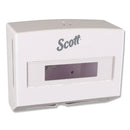 Scott Scottfold Folded Towel Dispenser, 10 3/4W X 4 3/4D X 9H, White - KCC09214
