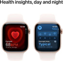 Apple Watch Series 10 42mm Gps Aluminum Rose Gold + Light Blush Sport Band 64gb