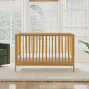 Birdie 3-in-1 Convertible Crib - Honey