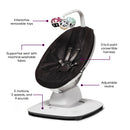 Multi-Motion Baby Swing with Smart Connectivity - Black