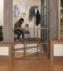 Easy Step 38.5-Inch Wide Walk Thru Baby Gate - Black