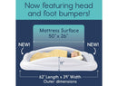 Inflatable Toddler Bed - Gray