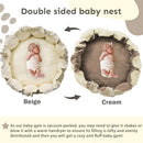 5-in-1 Thick & Plush Baby Play Gym - Cream