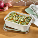 Rectangle Stoneware Food Storage Container