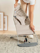 Extra Fabric Seat For Bouncer Bliss - Sand Gray / Woven, Classic Quilt