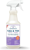 Flea & Tick Spray, Rosemary, 16oz.
