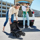 Ultra Compact Lightweight Baby Stroller - Black