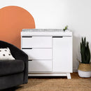 Hudson 3 Drawer Changing Dresser - White