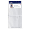 Waterproof Easy-Clean Contoured Diaper Changing Pad White