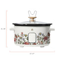 Programmable 6 Qt Slow Cooker - Wildflower White Icing