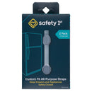 Safety 1st Custom Fit All Purpose Strap - Grey/Black (2-Pack)