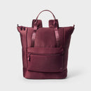 Softside Laptop Tote Backpack - Maroon