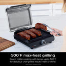 Sizzle 4-6 Serving Indoor Electric Grill W/ Nonstick Grill Plate Edge-to-Edge Heating GR100