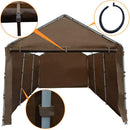 Replacement Canopy Cover for 10 x 20-Feet Carport 8 Legs Carport Shelter with Rings (Frame & Top Cover Not Included)