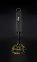 Three Sided Grill Brush with Bottle Opener