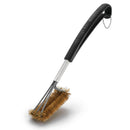 Triple-Row Grill Brush with Brass Bristles
