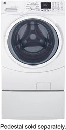 GE – 4.5 Cu. Ft. Stackable Front Load Washer – White
