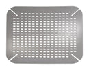 iDesign Black PVC Sink Mat, Pack of 6