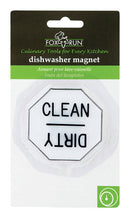 Fox Run White/Black Plastic Dishwasher Magnet, Pack of 12