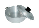 Bene Casa Aluminum Caldero 4.6 qt Silver