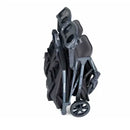 KooperX2 Lightweight Compact Fold Double Stroller - Forged Iron
