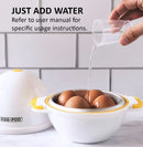 Wireless Microwave Egg Cooker - Perfectly Cooked Hard Boiled Eggs