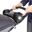 Expedition Zero Flat Jogger Travel System with LED Lights - Dash Blue